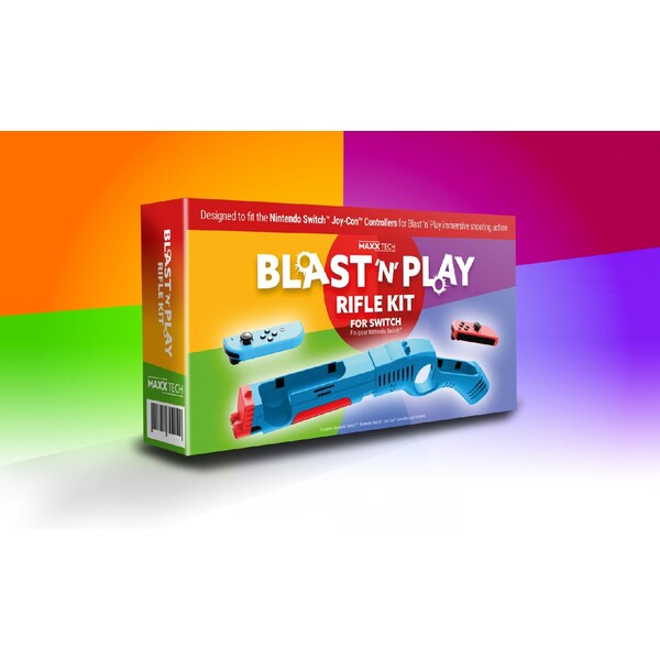 E-shop Blast 'n' Play Rifle Kit (Switch)