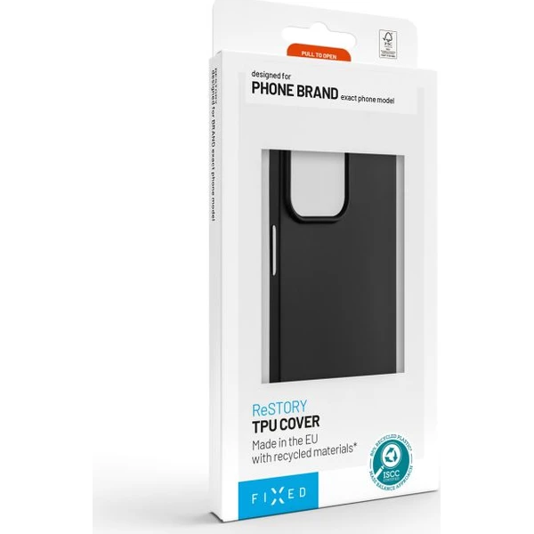 FIXED ReStory TPU recyklovaný kryt Apple iPhone 17 Pro Max čierny - Puzdra - Obrázok 03bc49dd0be04a0fa22a658a49af4a7a