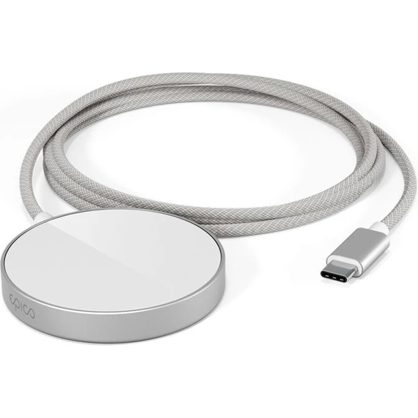 Epico UltraBase Qi2 Mag+ nabíjačka strieborná - Nabíjačky - Obrázok 057G000L01