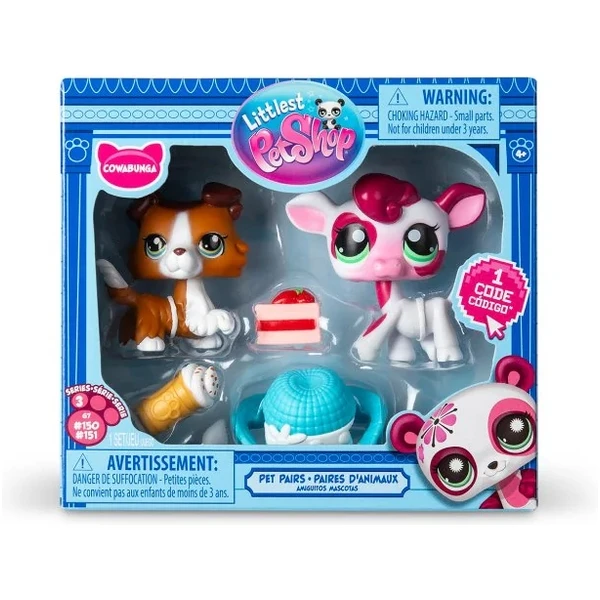 Náhodný set dvoch figúrok Hasbro Littlest Pet Shop (Pet Pairs Series 3) - Figúrky - Obrázok 06IF000O01