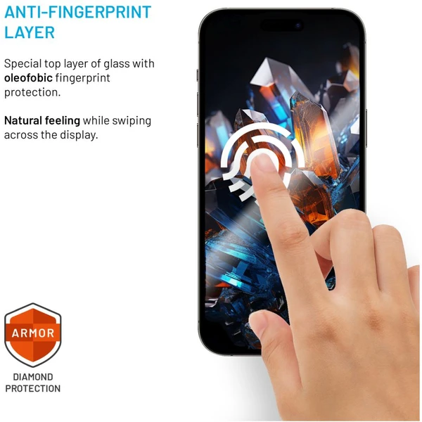 FIXED Armor 2,5D sklo s Anti-dust a AR vrstvou Apple iPhone 14 Pro Max - Ochranné fólie a sklo - Obrázok 0736992984864927ad6b7ad32e3ea5c6