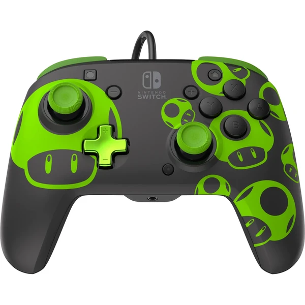 PDP Padwired Rematch drôtový ovládač GITD - Mario 1Up (Switch) - Herné ovládače - Obrázok 07B6000O01