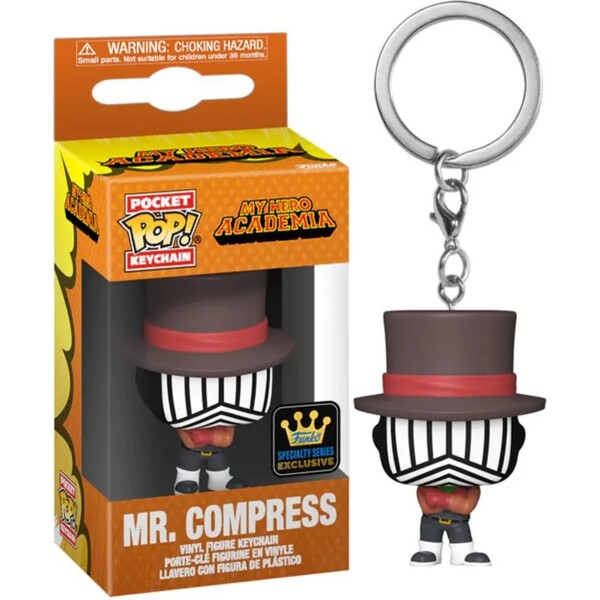 E-shop Funko POP! Keychain: MHA- Mr. Compress (Hideout)
