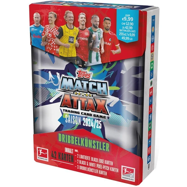 Futbalové karty Topps Bundesliga 24/25 Match Attax - Mini Tin (Exclusive) - Futbalové karty - Obrázok 0A2D000L01