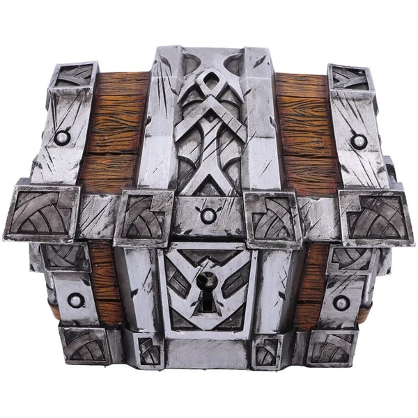 Chest Box Nemesis Now World of Warcraft – Silverbound 13,2 cm - Dekorácie - Obrázok 0ABF000P01