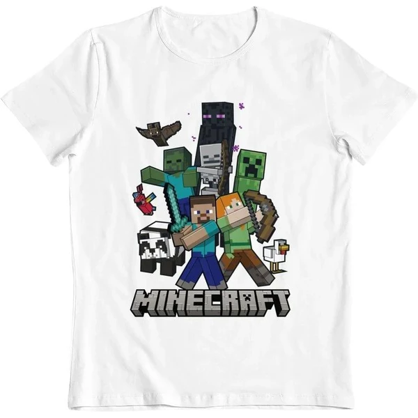 Tričko detské Minecraft - Characters Tower (11-12 rokov) - Tričká - Hlavný obrázok