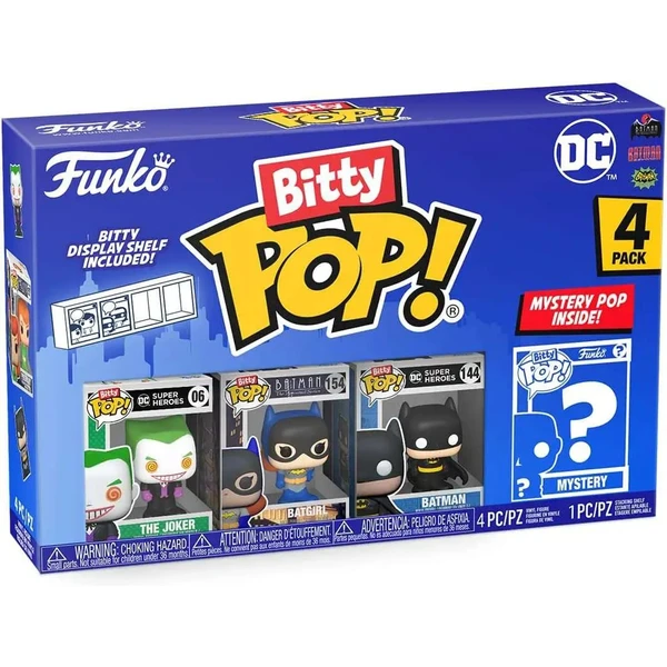 Funko Bitty POP! DC- The Joker 4 pack - Funko POP! - Hlavný obrázok