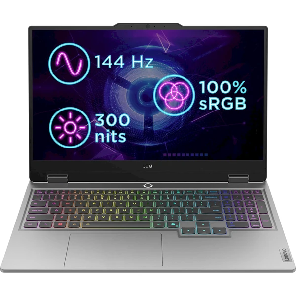 Lenovo LOQ 15IRX10 (83JE0097CK) sivý - záruka na 3 roky po registrácii - Notebooky - Hlavný obrázok