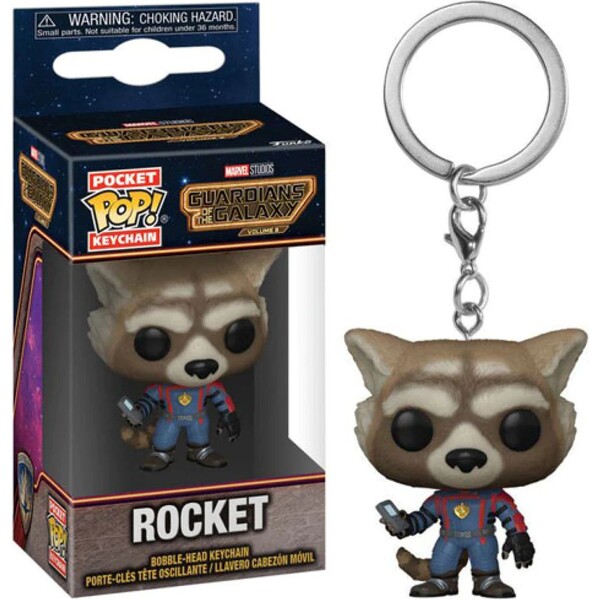 Funko POP Rocket Keychain