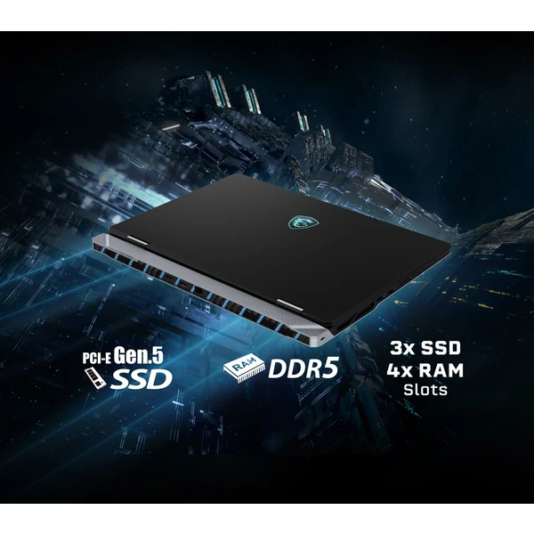 MSI Titan 18 HX A14VIG-213CZ čierna - Notebooky - Obrázok 0OE3000N01