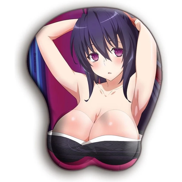 Herná podložka pod myš Highschool DxD - Akeno s 3D podpierkou zápästia - Podložky - Hlavný obrázok
