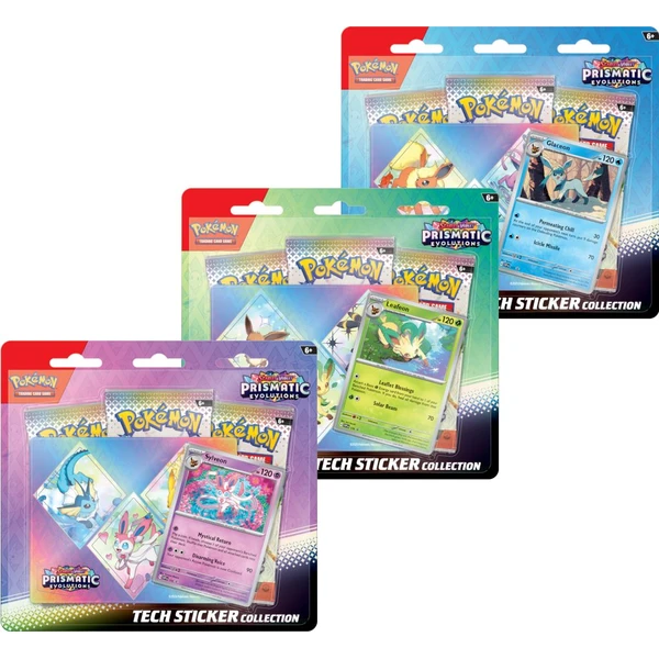Pokémon TCG: SV8.5 Prismatic Evolutions - Tech Sticker Collection - Pokémon karty - Hlavný obrázok