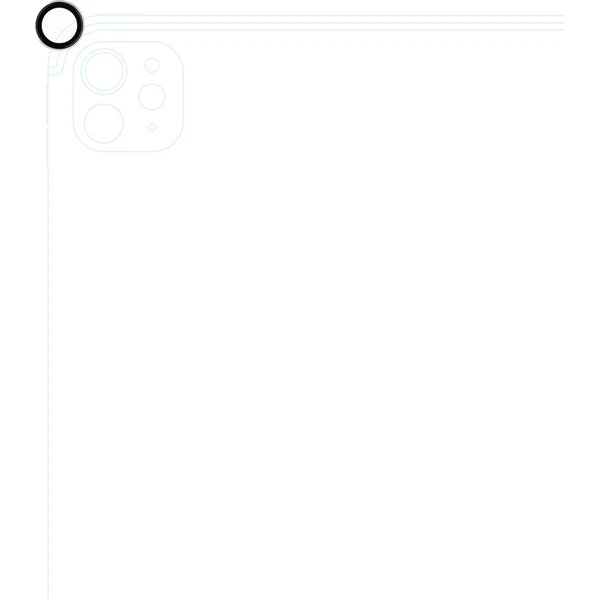 Epico Glass ochrana čoček fotoaparátu iPad Pro 11”/13” s aplikátorem - Ochranné fólie a sklo - Obrázok 10SJ000K01