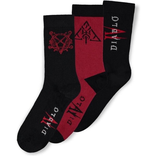 E-shop Ponožky Diablo IV 39/42 (3 kusy)