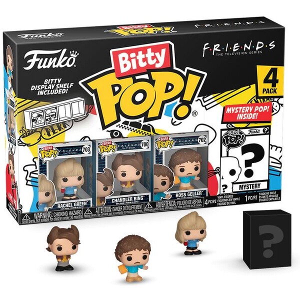E-shop Funko Bitty POP! TV: Friends- 80s Rachel 4 pack