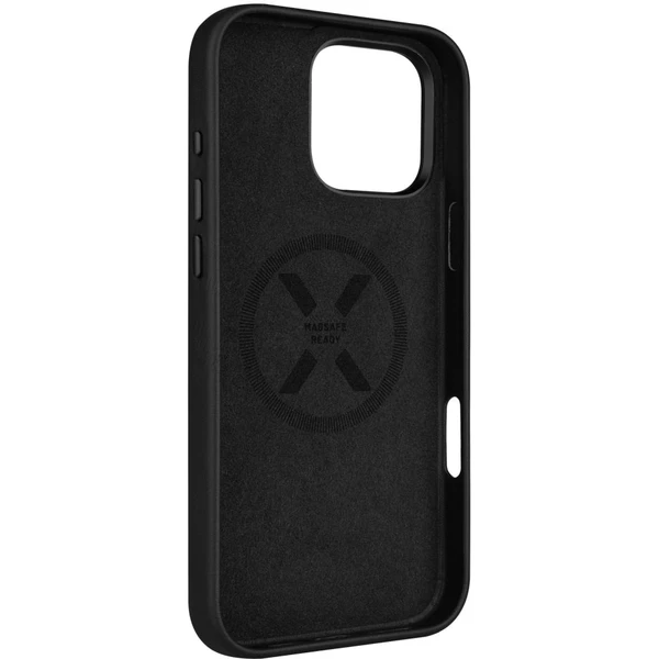 FIXED MagLeather kožený kryt s MagSafe Apple iPhone 16 Pro Max čierny - Puzdra - Obrázok 12ff7e3f39fd44d6952e6c0a532fbd06