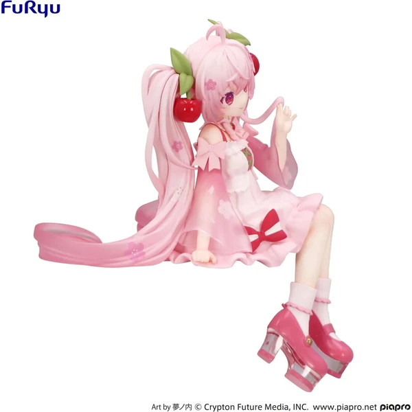 Figúrka Furyu Hatsune Miku Noodle Stopper - Sakura Miku 2025 14 cm - Figúrky - Obrázok 14TE000P01