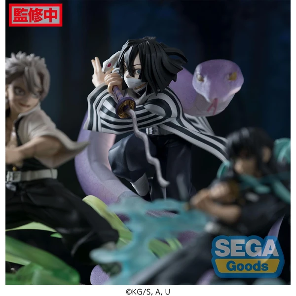 Figúrka Sega Demon Slayer: Kimetsu no Yaiba - Obanai Iguro Hashira Training Arc 14 cm - Figúrky - Obrázok 15DE000K01