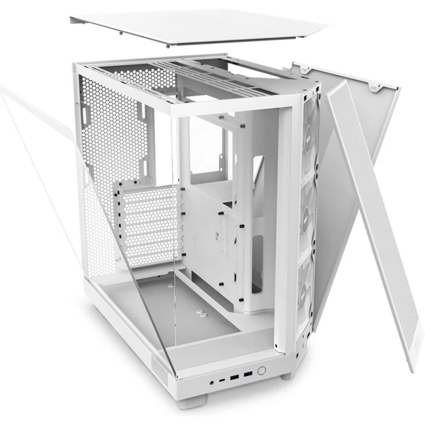 NZXT H6 Flow RGB biela - Počítačové skrine - Obrázok 17EA000N01