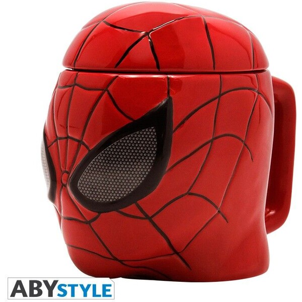 E-shop Hrnček 3D Marvel - Spider-Man 350ml