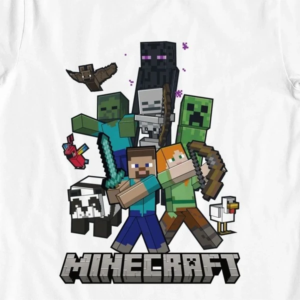 Tričko detské Minecraft - Characters Tower (11-12 rokov) - Tričká - Obrázok 1CMF000K01