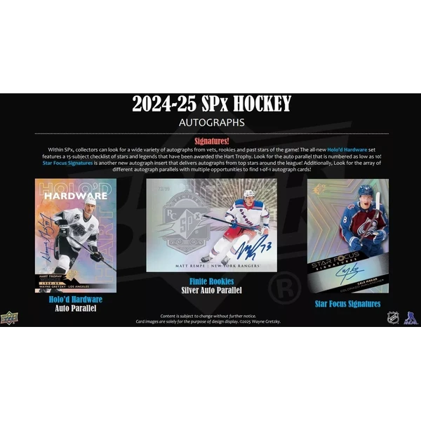 Hokejové karty Upper Deck 2024/25 SPx Hockey Hobby Box - Hokejové karty - Obrázok 1FSF000N01