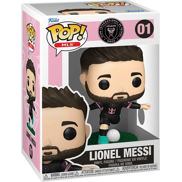 Funko POP! #01 MLS: Inter Miami - Lionel Messi (away) - Funko POP! - Obrázok 1P2F000K01