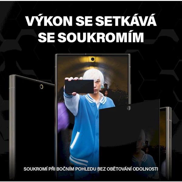 PanzerGlass Privacy Samsung Galaxy S24 Ultra s inštalačným rámčekom - Ochranné fólie a sklo - Obrázok 1Q51000P01