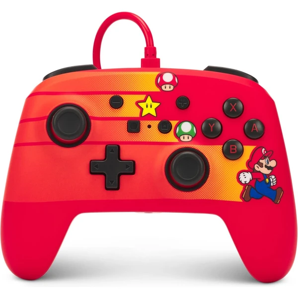 PowerA Enhanced Wired Controller pre Nintendo Switch – Speedster Mario - Herné ovládače - Hlavný obrázok
