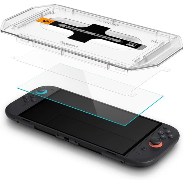 Spigen Glass tR EZ Fit 2 Pack tvrdené sklo Nintendo Switch 2 (2 ks) - Ochranné fólie a sklo - Obrázok 1ca4dcf76343425c9ec5d140eb64fc59