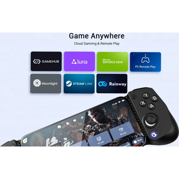 GameSir X5 Lite mobilný herný ovládač čierny - Herné ovládače - Obrázok 1f512afd82014116ac2dd8036a6d3e7e