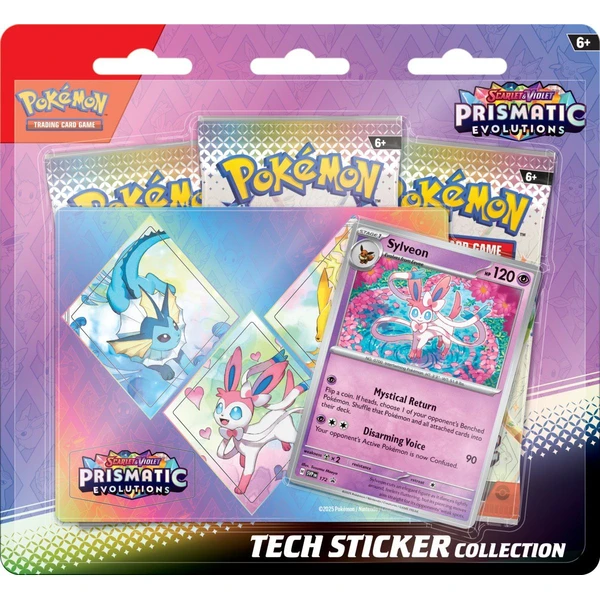 Pokémon TCG: SV8.5 Prismatic Evolutions - Tech Sticker Collection - Pokémon karty - Obrázok 20RA000P01