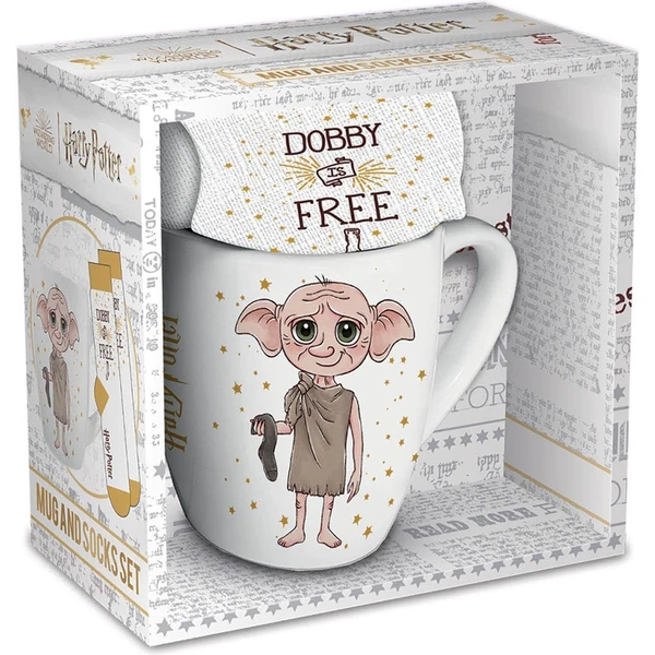 Darčekový set dámsky Harry Potter - Dobby (hrnček a ponožky) - Darčekové sady - Obrázok 214E000J01