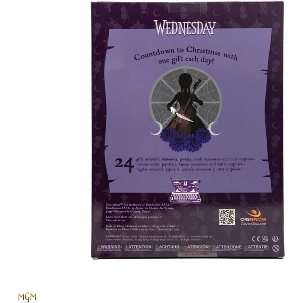 Adventný kalendár Wednesday - Kalendáre - Obrázok 23M9000O01