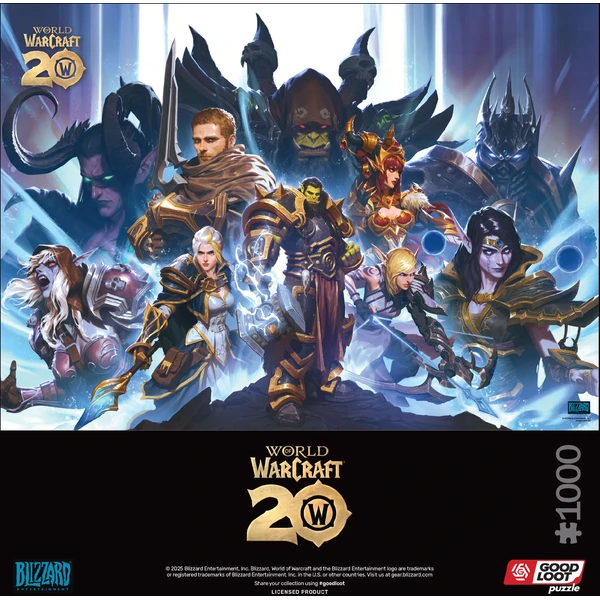 Puzzle Gaming: World of Warcraft 20th Anniversary (1000) - Puzzle - Obrázok 23QE000N01
