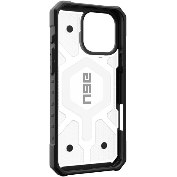 UAG Pathfinder Clear Magsafe kryt iPhone 16 Pro Max biely - Puzdra - Obrázok 23df89ba46c14fcc87ce5a6bb1a0a7a6