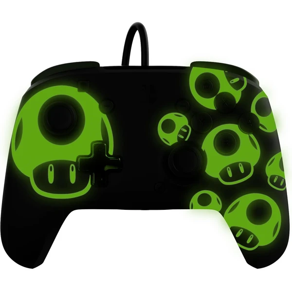 PDP Padwired Rematch drôtový ovládač GITD - Mario 1Up (Switch) - Herné ovládače - Obrázok 27B6000O01