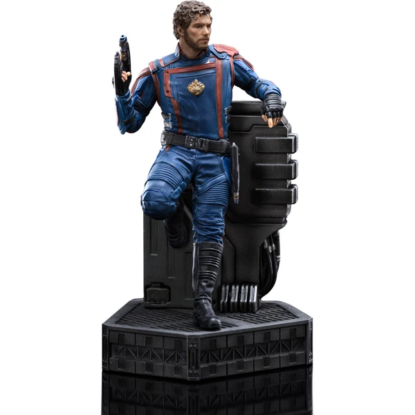 Soška Iron Studios Art Scale 1/10 Marvel: Guardians of the Galaxy 3 - Star-Lord 19,8 cm - Sochy a sošky - Obrázok 28RA000J01