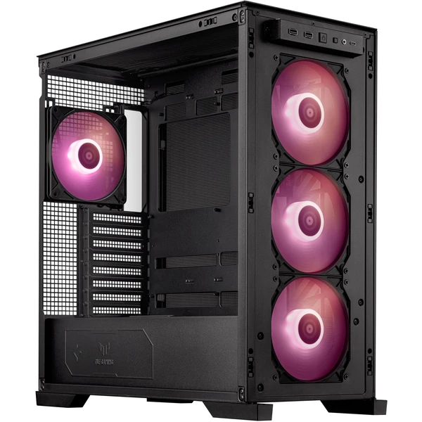 ASUS TUF GAMING GT302 TG ARGB čierna - Počítačové skrine - Obrázok 2CY5000L01