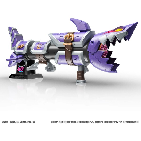 E-shop Replika zbrane League of Legends: NERF LMTD - Jinx Fishbones Blaster 93 cm