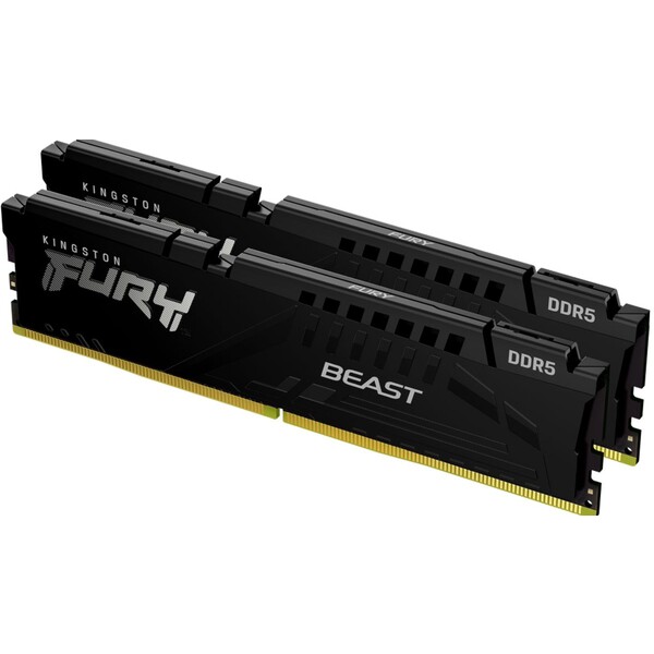 E-shop Kingston Fury Beast 16GB 6000MHz CL40 DDR5 DIMM (2x8) Black