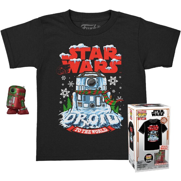 E-shop Funko Pocket POP! & Tee: Star Wars - Holiday R2D2 (MT) L (detské)