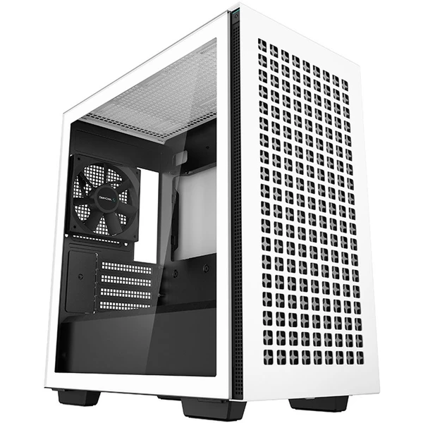 DEEPCOOL skriňa CH370 / MidT / MiniITX / 120mm fan / 2xUSB 3.0 / čierna - Počítačové skrine - Hlavný obrázok