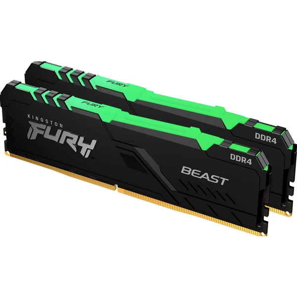 Kingston FURY Beast 16GB 3200MHz DDR4 CL16 DIMM (2x8GB) RGB - Operačné pamäte - Hlavný obrázok