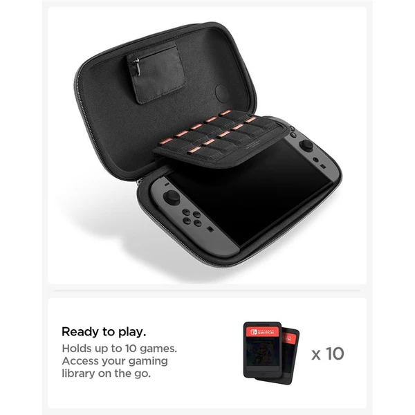 Spigen Klasden Pouch puzdro Nintendo Switch 2 šedé - Puzdra - Obrázok 2b8c6d589a0a4e60a7cf71e94b71f055