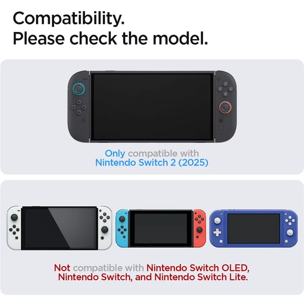 Spigen Glass tR EZ Fit 2 Pack tvrdené sklo Nintendo Switch 2 (2 ks) - Ochranné fólie a sklo - Obrázok 2e527c8c8a614fe8a6d47f9790362b86