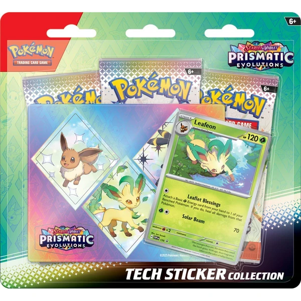 Pokémon TCG: SV8.5 Prismatic Evolutions - Tech Sticker Collection - Pokémon karty - Obrázok 30RA000P01
