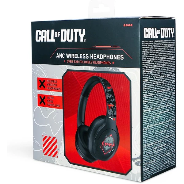 OTL bezdrôtové náhlavné slúchadlá ANC Call of Duty Modern Warfare 3 čierne - Slúchadlá - Obrázok 3147000701