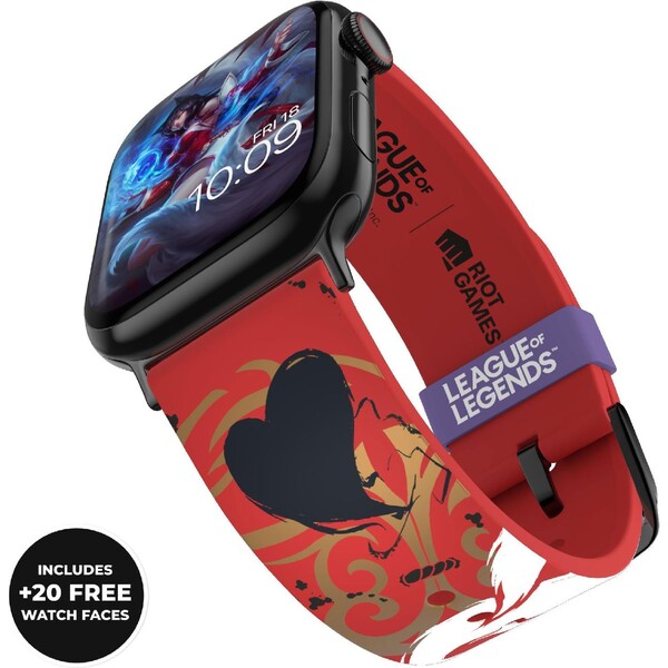 E-shop Moby Fox League of Legends - Ahri remienok pre Apple Watch (38/40/42/44 mm) a šikovné hodinky