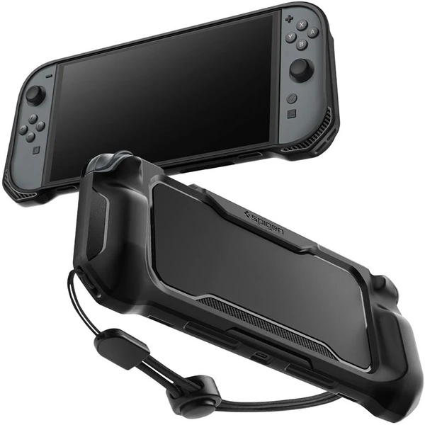 Spigen Rugged Armor puzdro Nintendo Switch 2 matne čierne - Puzdra - Hlavný obrázok